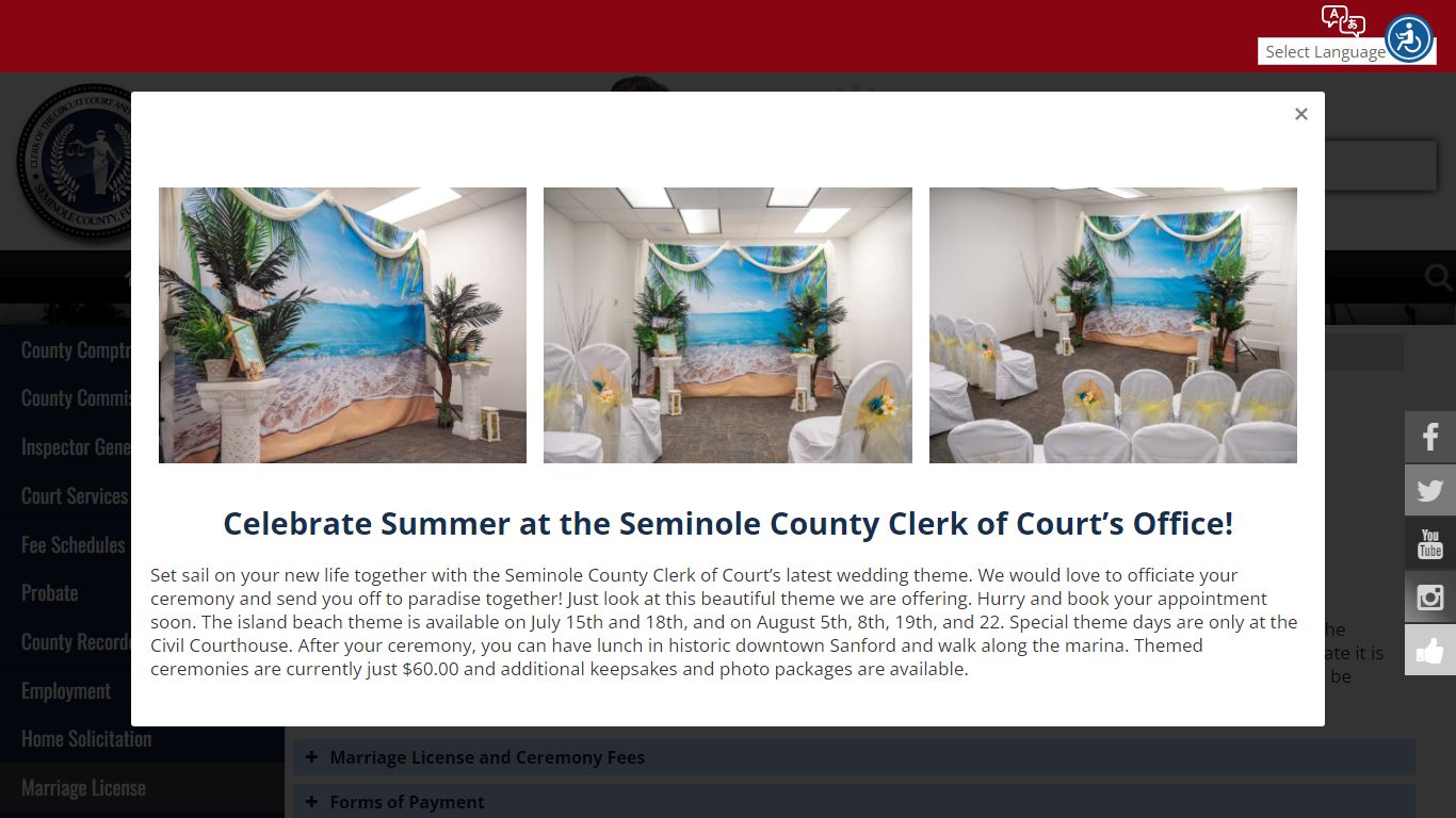 Marriage License - Seminole County Clerk of the Circuit ...